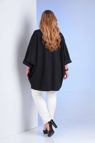 Блуза Viola Style 1105 черный.1 - фото 2