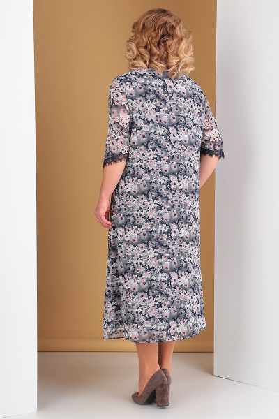 Брошь, жакет, платье Algranda by Новелла Шарм А3265-с-комплект 3-х предметный - фото 5