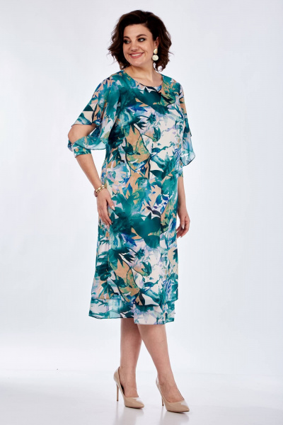 Платье Karina deLux M-1235 мультиколор - фото 3