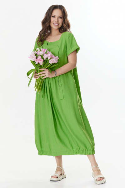 Платье Магия моды 2410 зеленый - фото 1