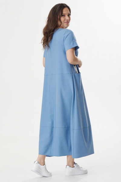 Платье Магия моды 2422 голубой - фото 2