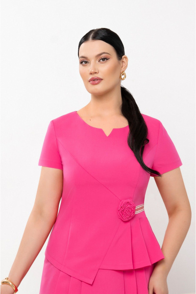 Блуза, юбка Lissana 4732 розовый - фото 4