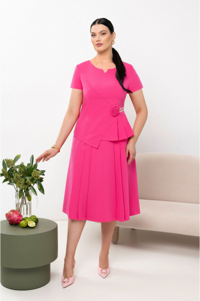 Блуза, юбка Lissana 4732 розовый - фото 3