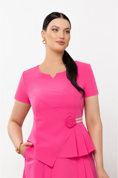 Блуза, юбка Lissana 4732 розовый - фото 2