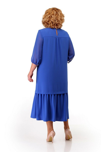 Платье Мишель стиль 882 голубой - фото 3