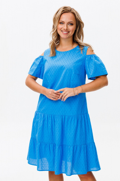 Платье Mubliz 175 голубой - фото 6