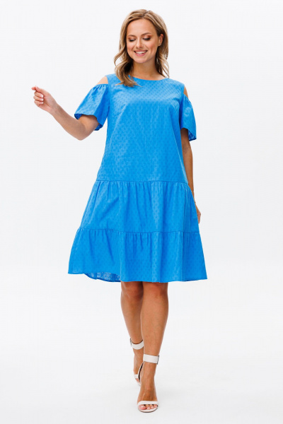 Платье Mubliz 175 голубой - фото 3