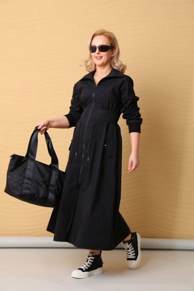Платье LM М57 чёрный - фото 2