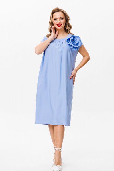 Платье Mubliz 162 голубой - фото 1