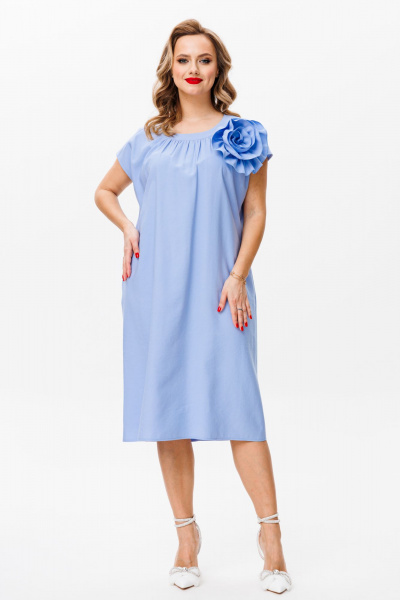 Платье Mubliz 162 голубой - фото 4