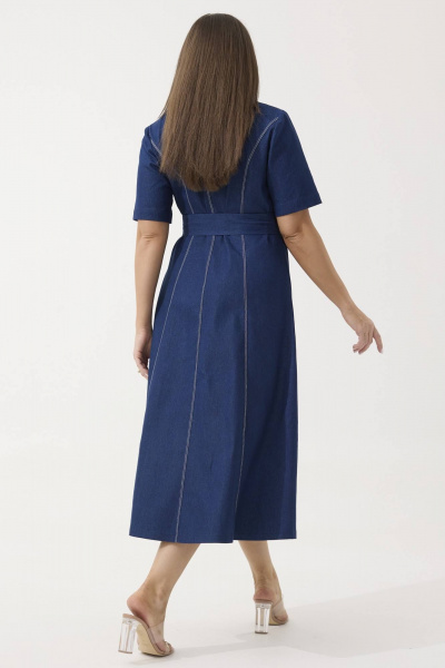 Платье Ma Сherie 4059 темно-синий - фото 6