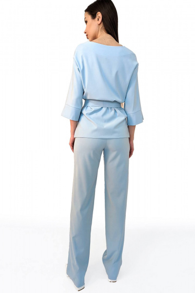 Блуза, брюки Patriciа 01-5467 голубой - фото 4