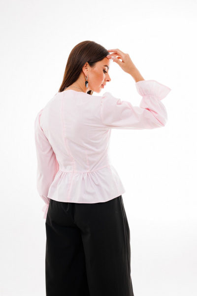 Блуза Anelli 1411 розовый - фото 3