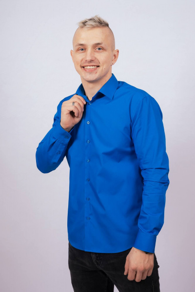 Рубашка Nadex 01-088511/204-24_170 классический_синий - фото 3