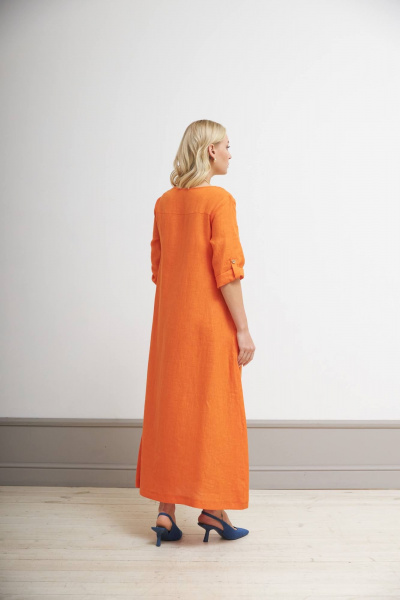 Платье Nadex 21-081630/210-24 оранжевый - фото 16