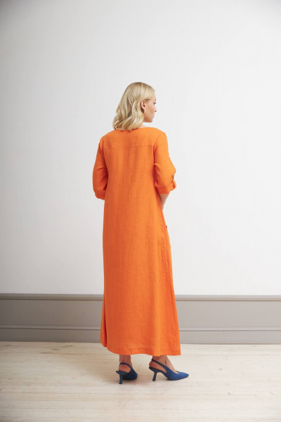 Платье Nadex 21-081630/210-24 оранжевый - фото 15