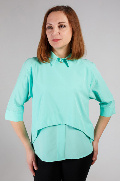 Блуза Vita Comfort 18с-1-368-0-0-2-0 лазурный - фото 1
