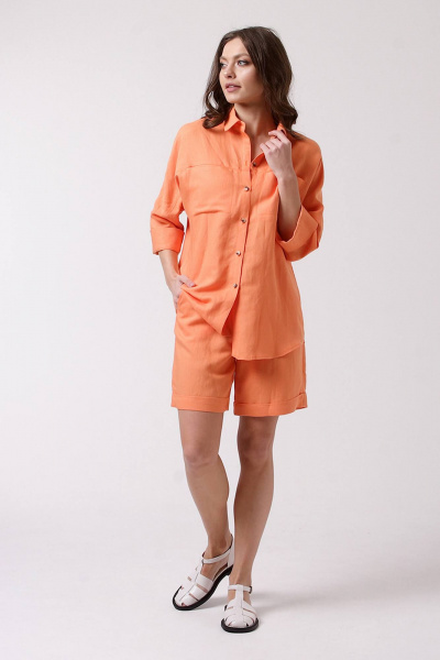 Рубашка, шорты IUKONA 8041 оранжевый - фото 8