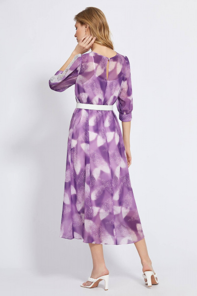 Платье Bazalini 4869 фиолетовый - фото 4
