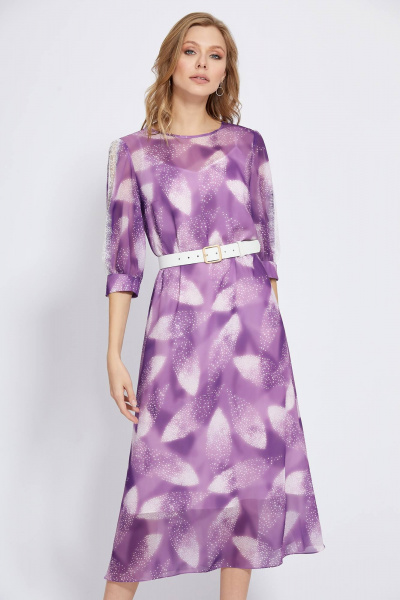 Платье Bazalini 4869 фиолетовый - фото 3