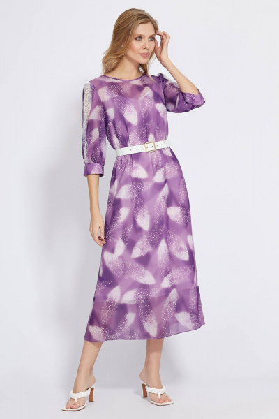 Платье Bazalini 4869 фиолетовый - фото 1