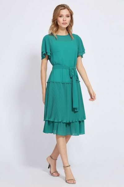 Платье Bazalini 4904 зеленый - фото 1