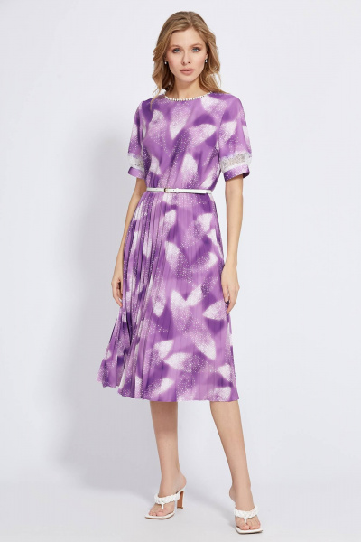 Платье Bazalini 4906 фиолетовый - фото 3