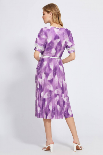 Платье Bazalini 4906 фиолетовый - фото 2