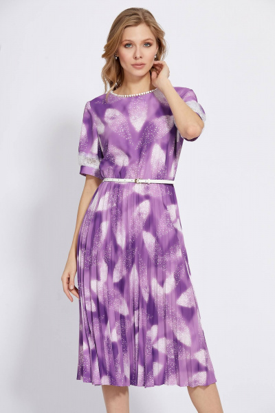 Платье Bazalini 4906 фиолетовый - фото 1