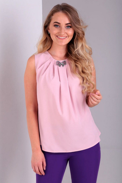 Блуза Таир-Гранд 62174 розовый - фото 2