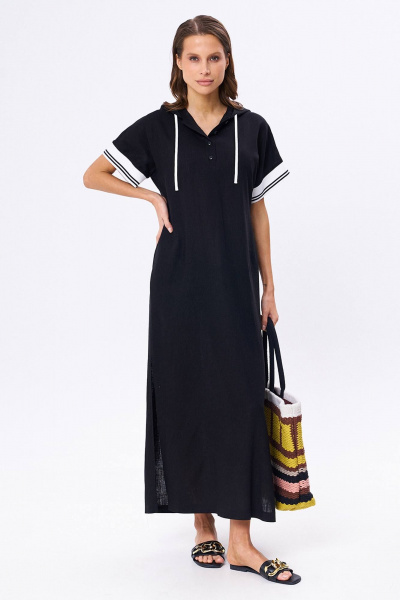 Платье KaVaRi 1078 черный - фото 1