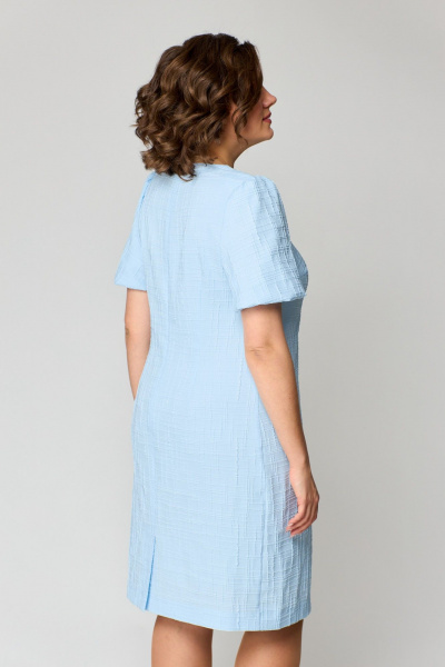 Платье Pocherk 1-035 голубой - фото 6