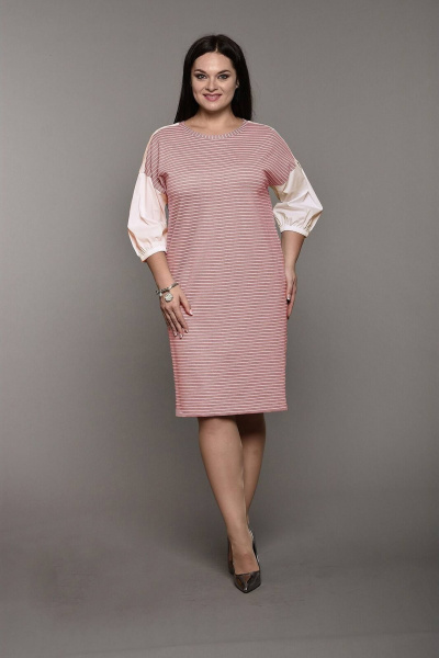 Платье Lady Style Classic 1571/1 розовый_персик - фото 1