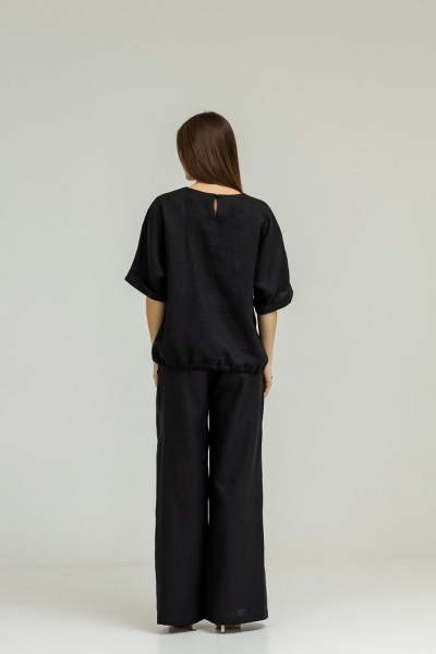 Блуза, брюки Atelero 1098Ч черный - фото 3