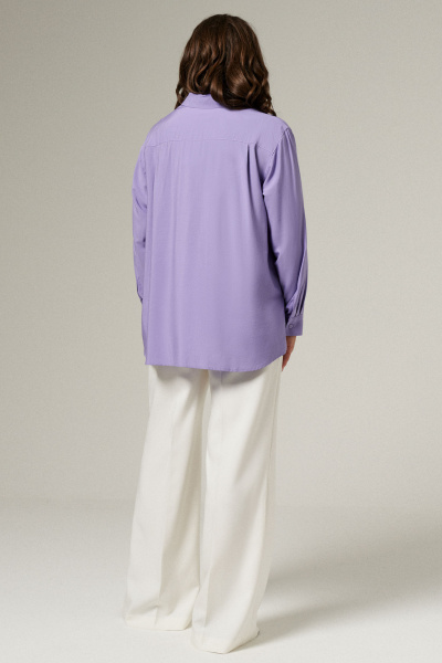 Блуза Панда 168040w лиловый - фото 2