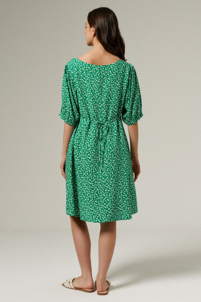 Платье Панда 179980w зеленый - фото 3