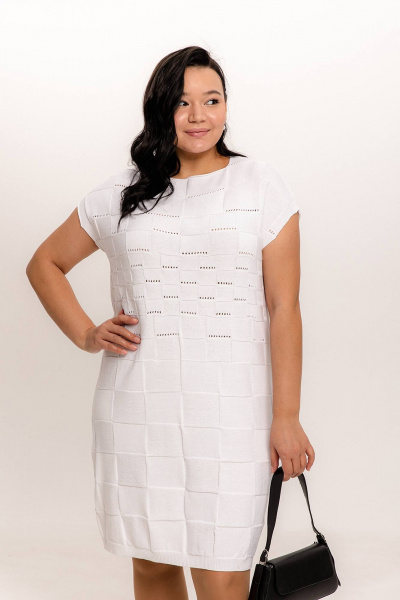 Платье Romgil РВ0048-ХЛ4 белый - фото 5