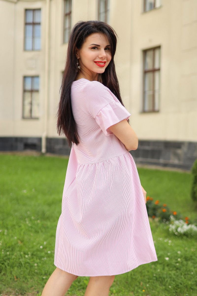 Платье YFS 6131 розовый - фото 3