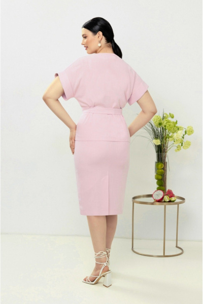 Жакет, юбка Lissana 4893 розовый - фото 3