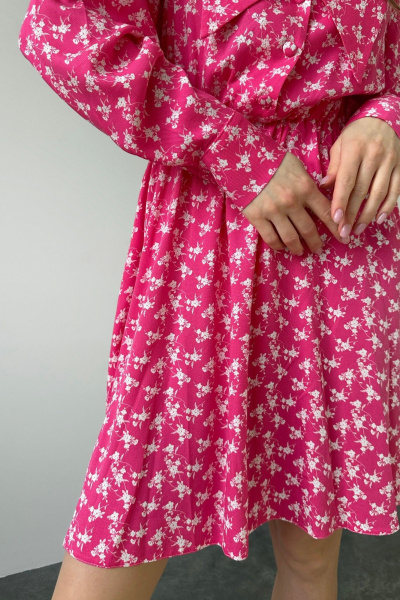 Платье MOLVA 201113 розовый - фото 9