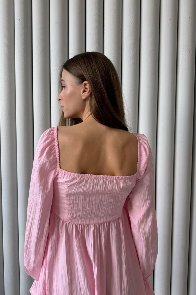 Платье MOLVA 22103 розовый - фото 7