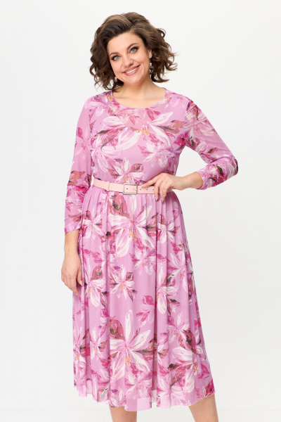 Платье Bonna Image 888 розовый - фото 9