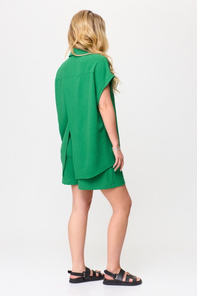 Рубашка, шорты Talia fashion 400 зеленый - фото 5
