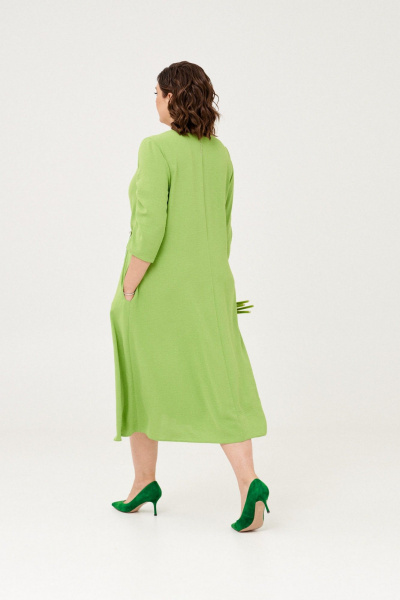 Платье Almirastyle 351 зеленый - фото 7