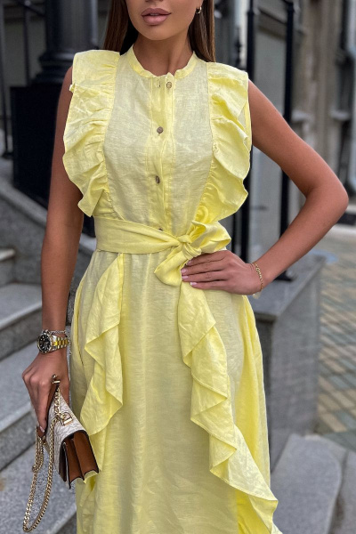 Платье Pavlova 160 лимонное - фото 4