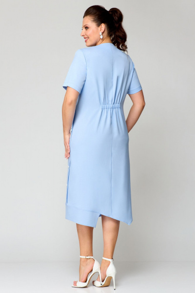 Платье Мишель стиль 1193 голубой - фото 2