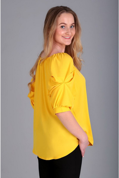 Блуза Таир-Гранд 62367 желтый - фото 4