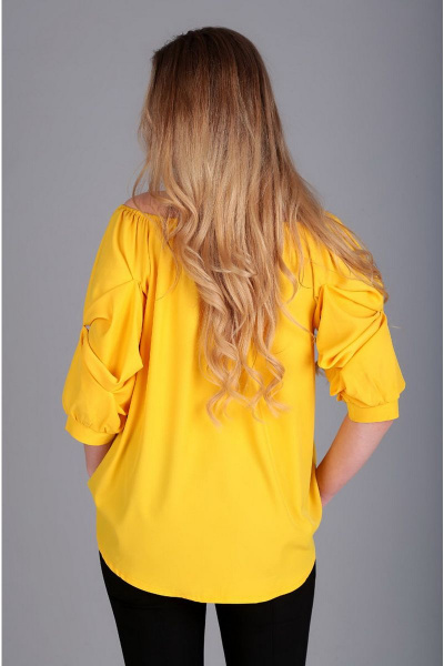 Блуза Таир-Гранд 62367 желтый - фото 3