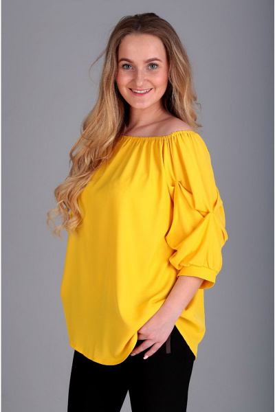 Блуза Таир-Гранд 62367 желтый - фото 1
