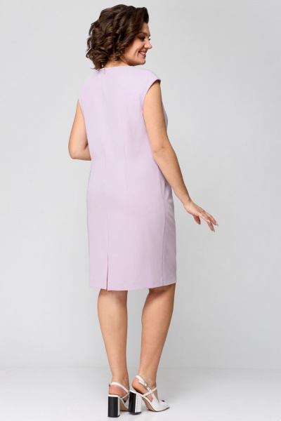Кардиган, платье Мишель стиль 1188 розово-серый - фото 4